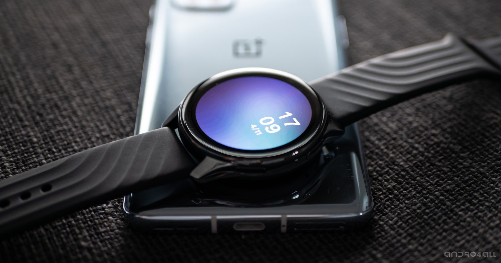 Diseño del OnePlus Watch.