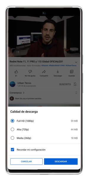 Cómo descargar vídeos de YouTube gratis sin instalar programas