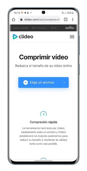 comprimir vídeo en Android para que ocupe menos espacio