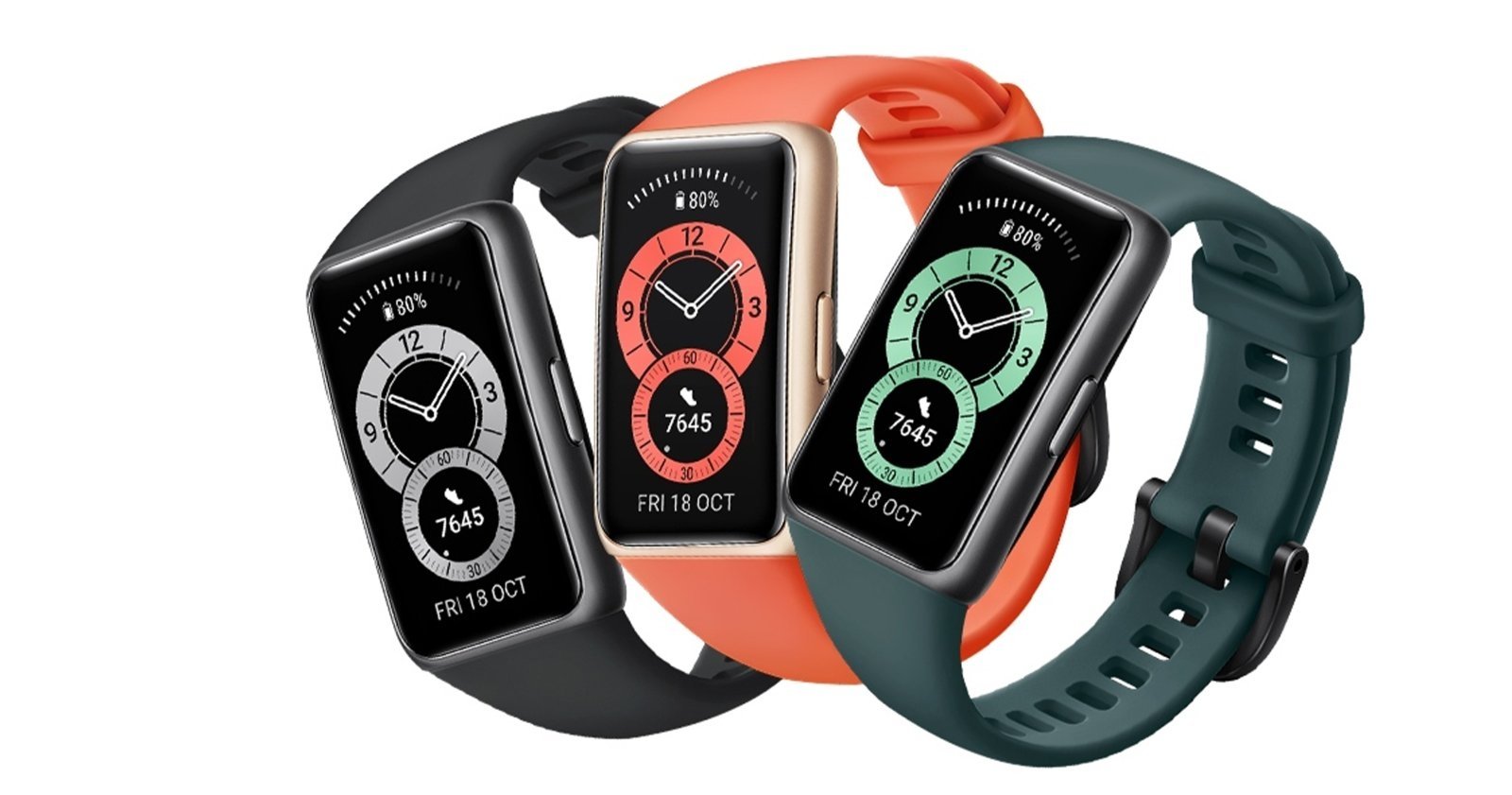Huawei Band 6, colores