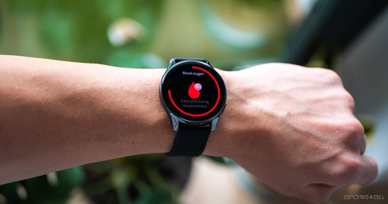 Medicion de oxígeno en sangre en el OnePlus Watch