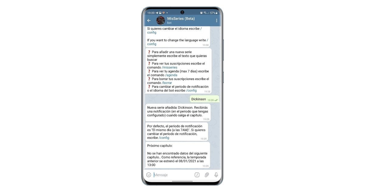 MisSeriesBot Telegram