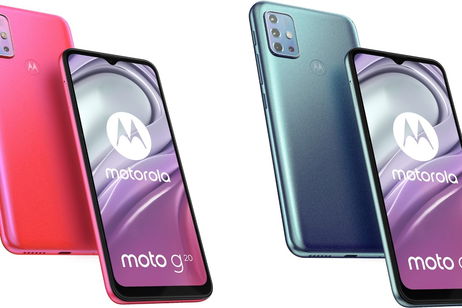 Motorola Moto G20, un móvil barato de diseño llamativo con una gran batería