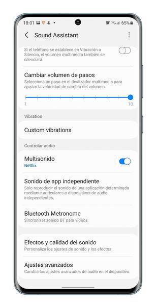 Cómo reproducir sonido de dos apps a la vez en tu móvil Samsung