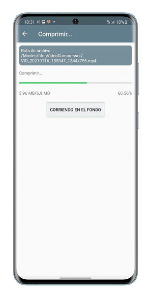 Cómo comprimir un vídeo en Android para que ocupe menos espacio en tu móvil