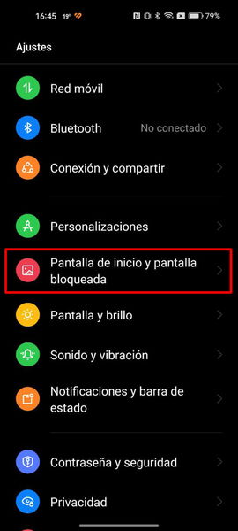 Cómo acceder al contador de pasos oculto de los móviles Realme