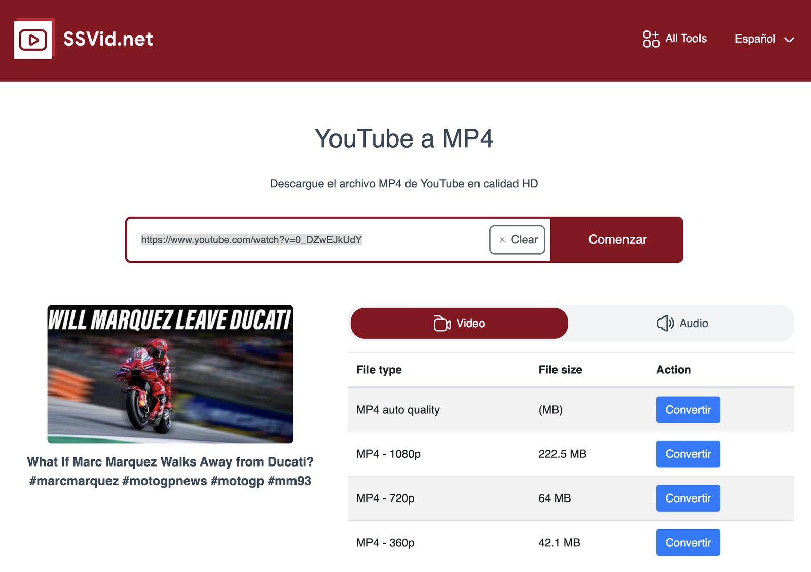 Cómo descargar vídeos de YouTube gratis sin instalar programas