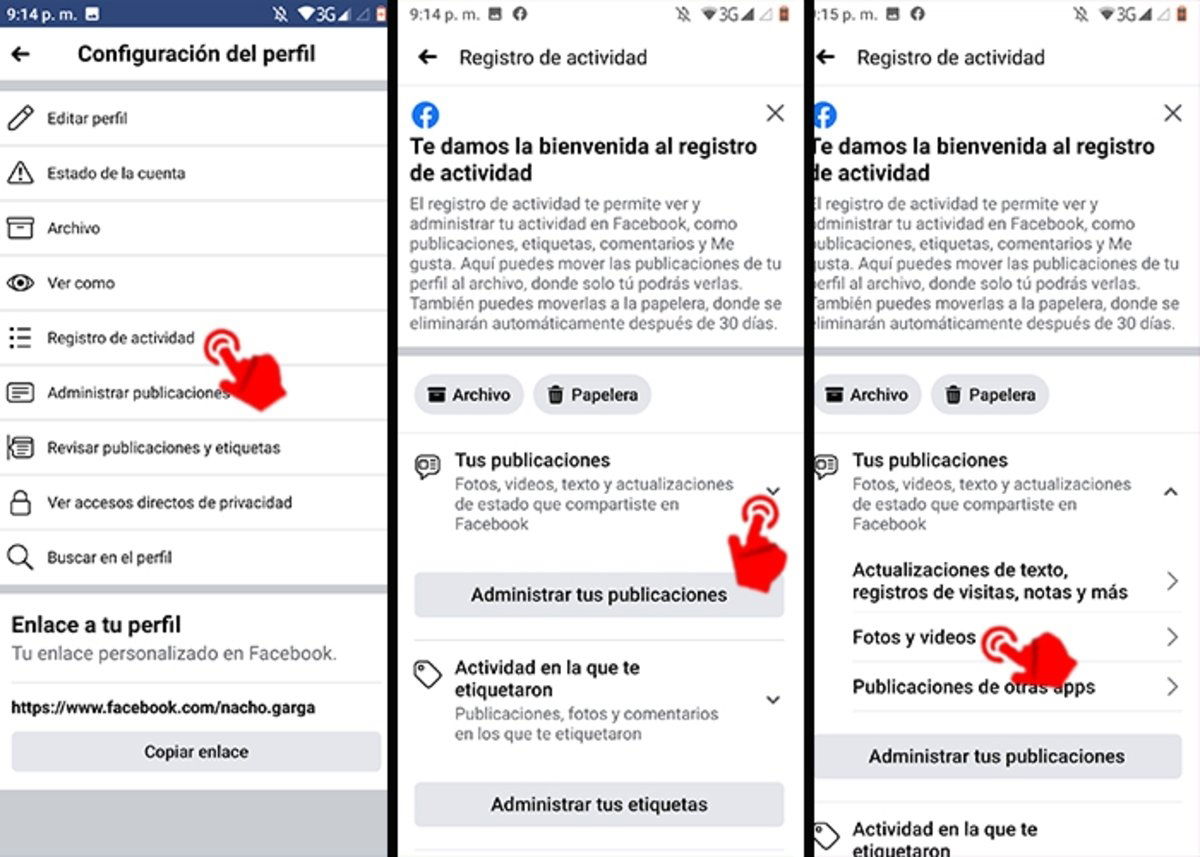 borrar todas tus publicaciones de Facebook de una sola vez