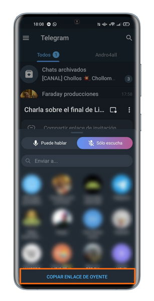 Chats de voz en Telegram: guía completa con todas sus funciones