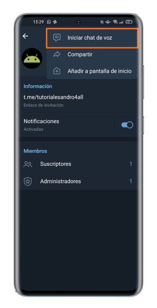 Chats de voz en Telegram: guía completa con todas sus funciones