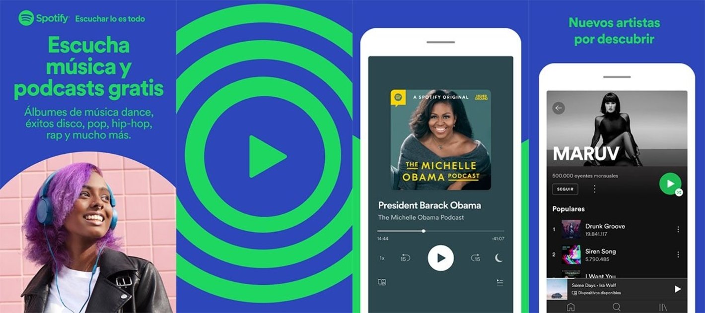 Descarga app spotify para oir podcasts