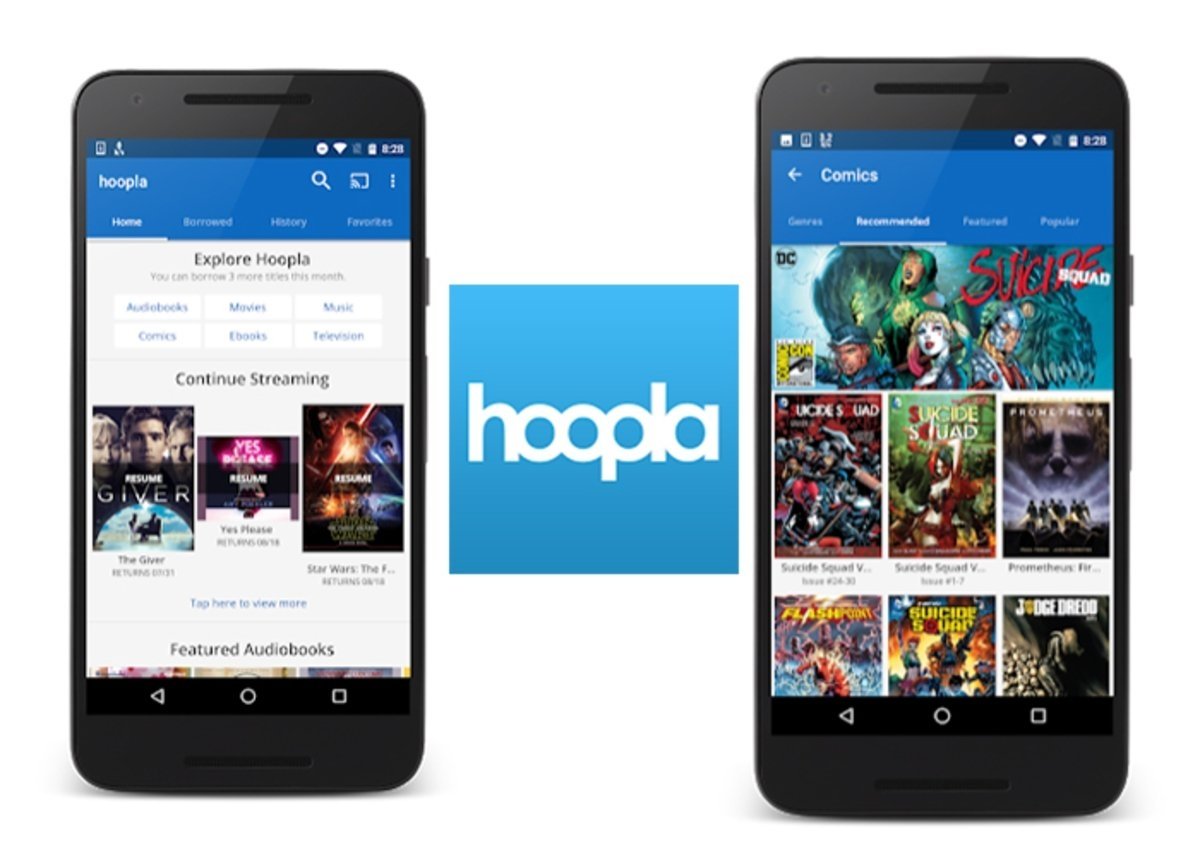 Hoopla Digital tiene un amplio catalogo de peliculas para descargar
