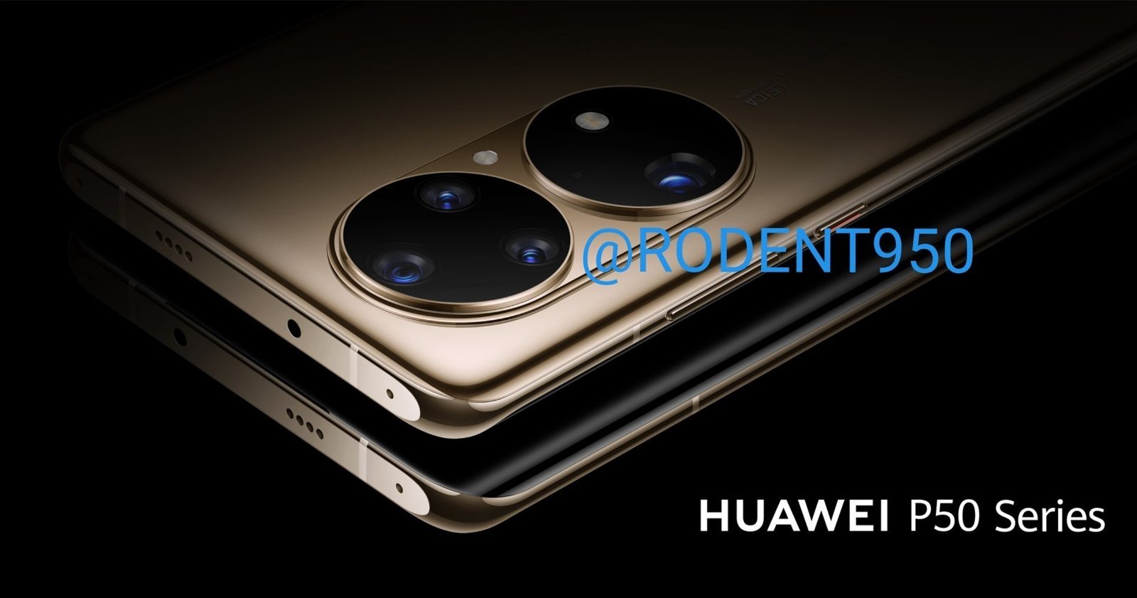 Huawei P50 Series dorado