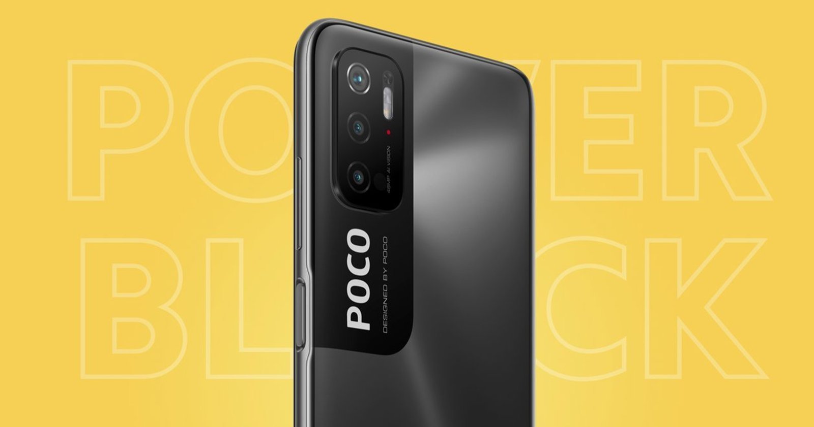 Xiaomi POCO M3 Pro 5G de color negro