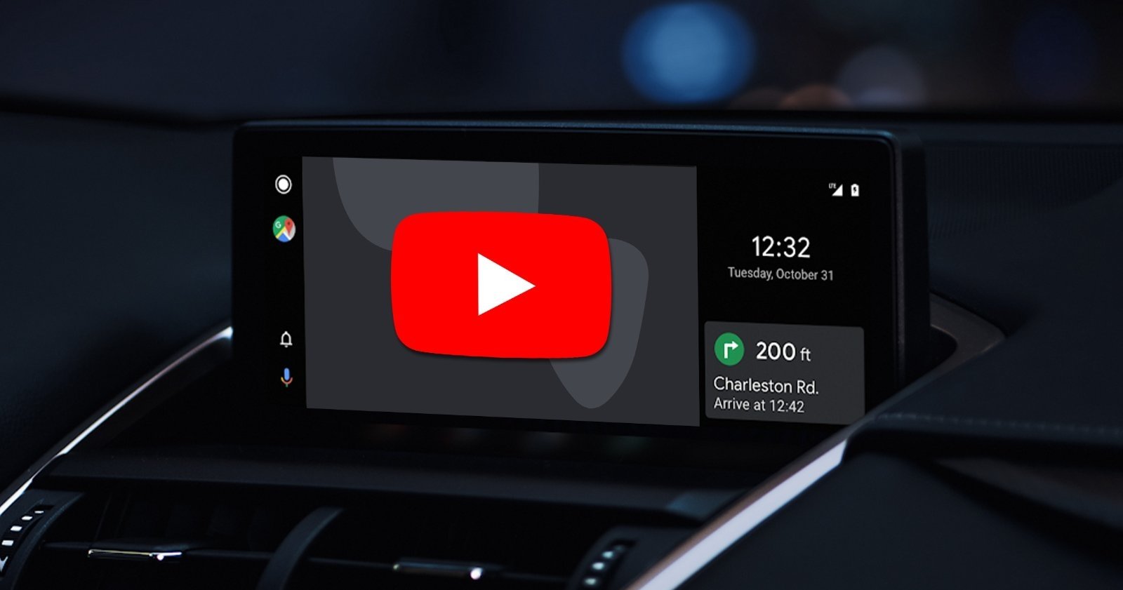 YouTube en Android Auto
