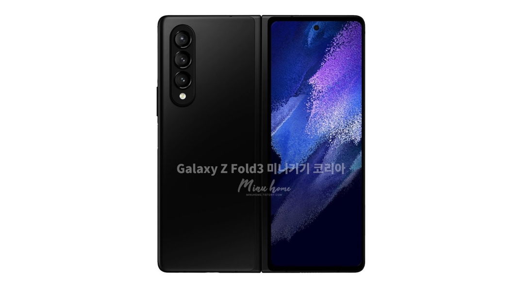 Samsung Galaxy Z Fold3, renders