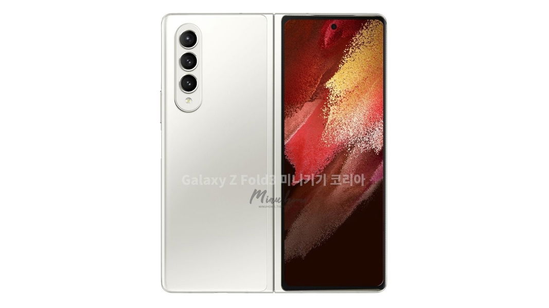 Samsung Galaxy Z Fold3, renders