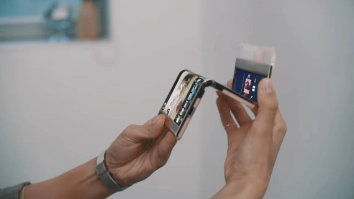 Smartphone plegable prototipo Samsung