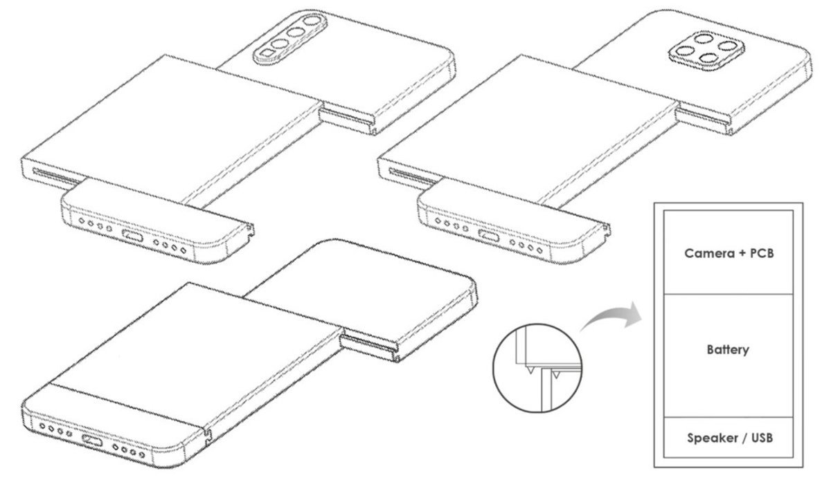 Concepto de móvil modular de Xiaomi