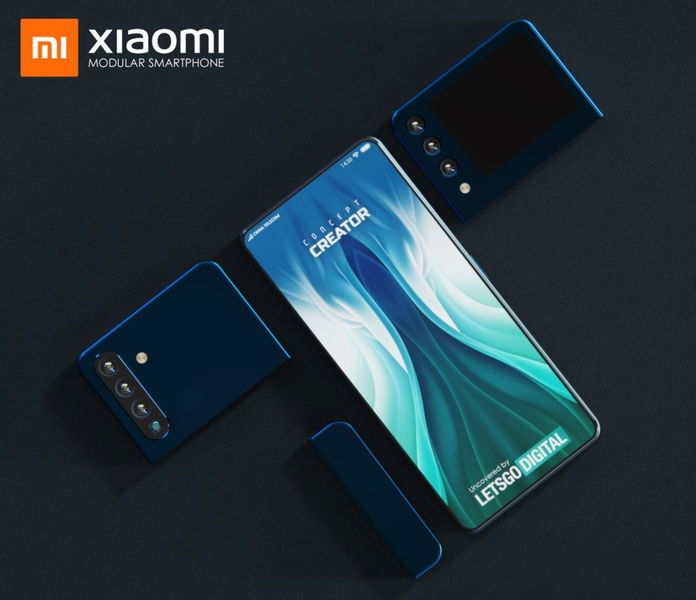 Concepto de móvil modular de Xiaomi