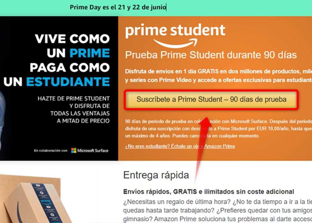 Cómo probar Amazon Prime gratis estas son todas las formas