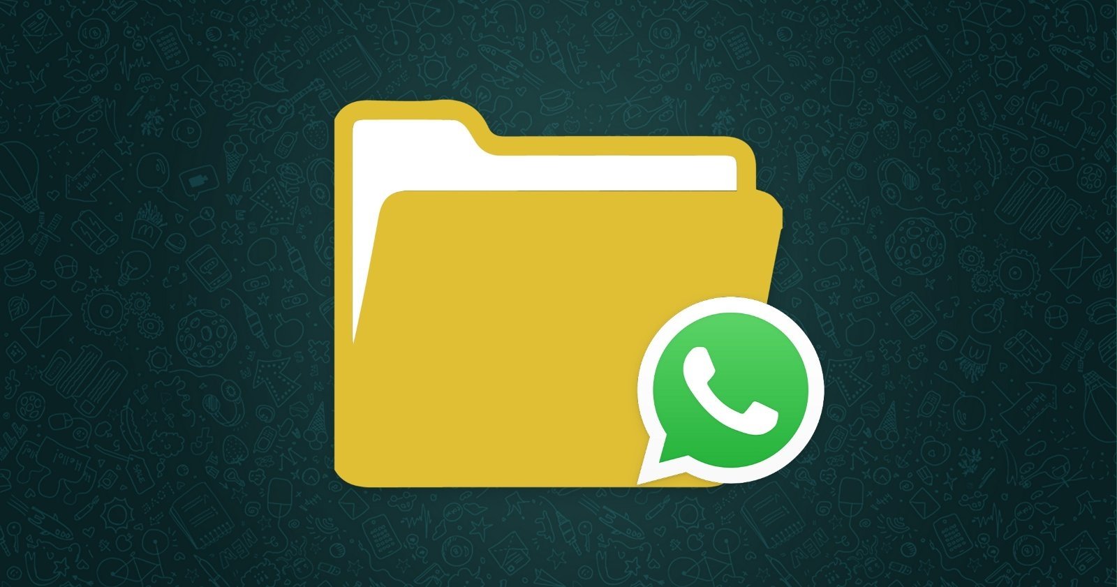 Carpeta de descargas de WhatsApp