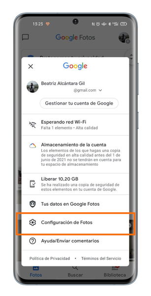 Cómo desactivar la copia automática de Google Fotos: controla tus 15GB