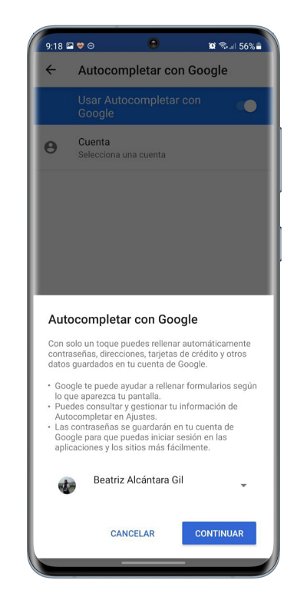 Cómo usar el gestor de contraseñas de Google en Android y en navegador
