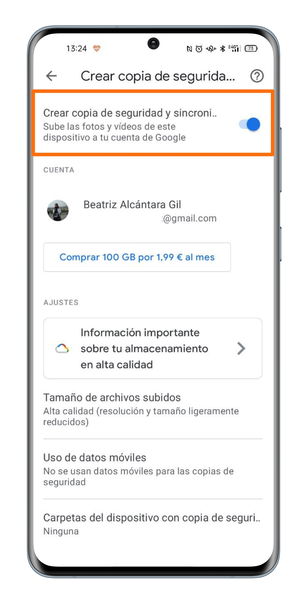 Cómo desactivar la copia automática de Google Fotos: controla tus 15GB