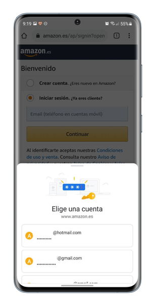 Cómo usar el gestor de contraseñas de Google en Android y en navegador