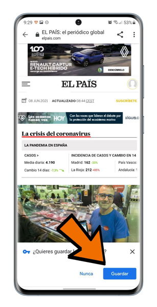 Cómo usar el gestor de contraseñas de Google en Android y en navegador