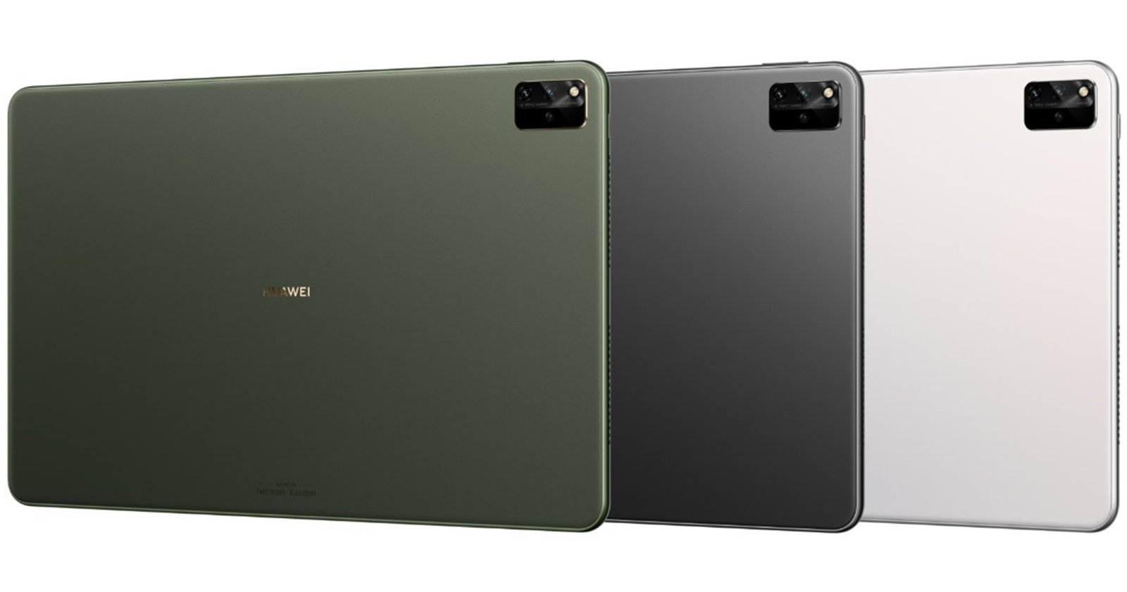 Huawei MatePad Pro en tres colores