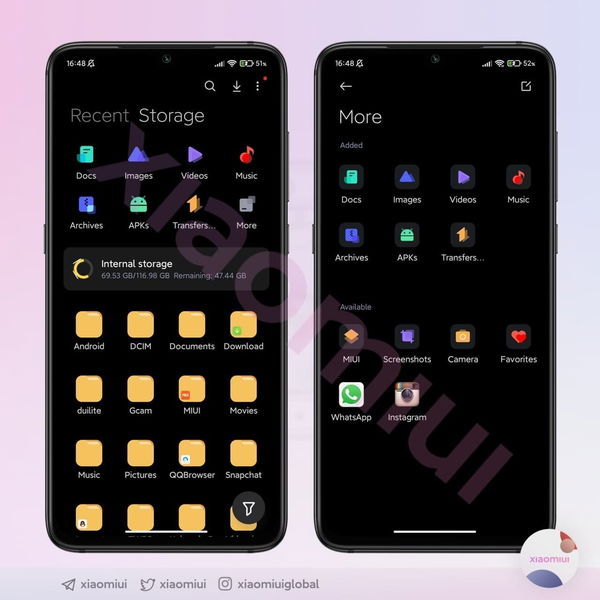 Un primer vistazo al renovado diseño de MIUI 13