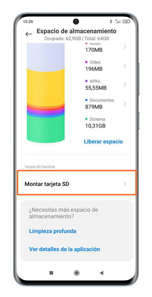 Cómo solucionar problemas con la microSD en un móvil Xiaomi