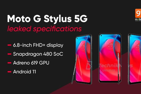 Filtradas las especificaciones del nuevo Motorola Moto G Stylus con 5G