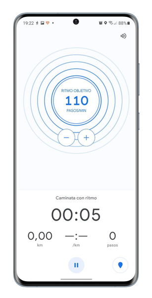 Caminata con ritmo de Google Fit: qué es y cómo configurarla