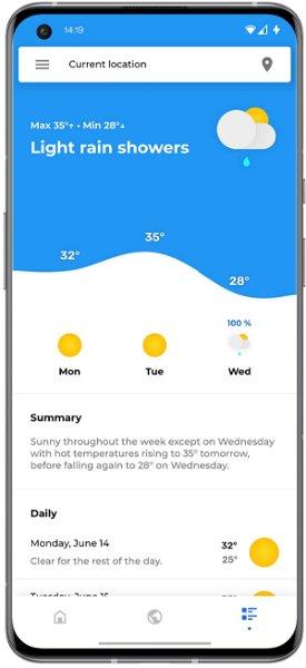Flux es una nueva app del tiempo gratis con diseño minimalista y fantásticos widgets que tienes que probar