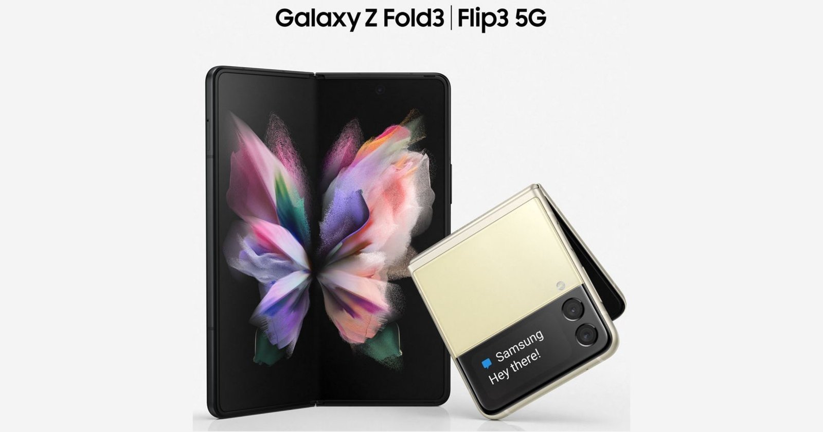 Samsung Galaxy Z Fold3 y Galaxy Z Flip3