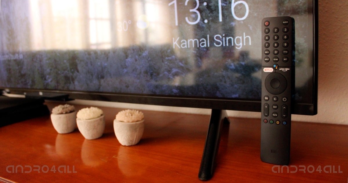 Xiaomi Mi TV P1 borde y mando