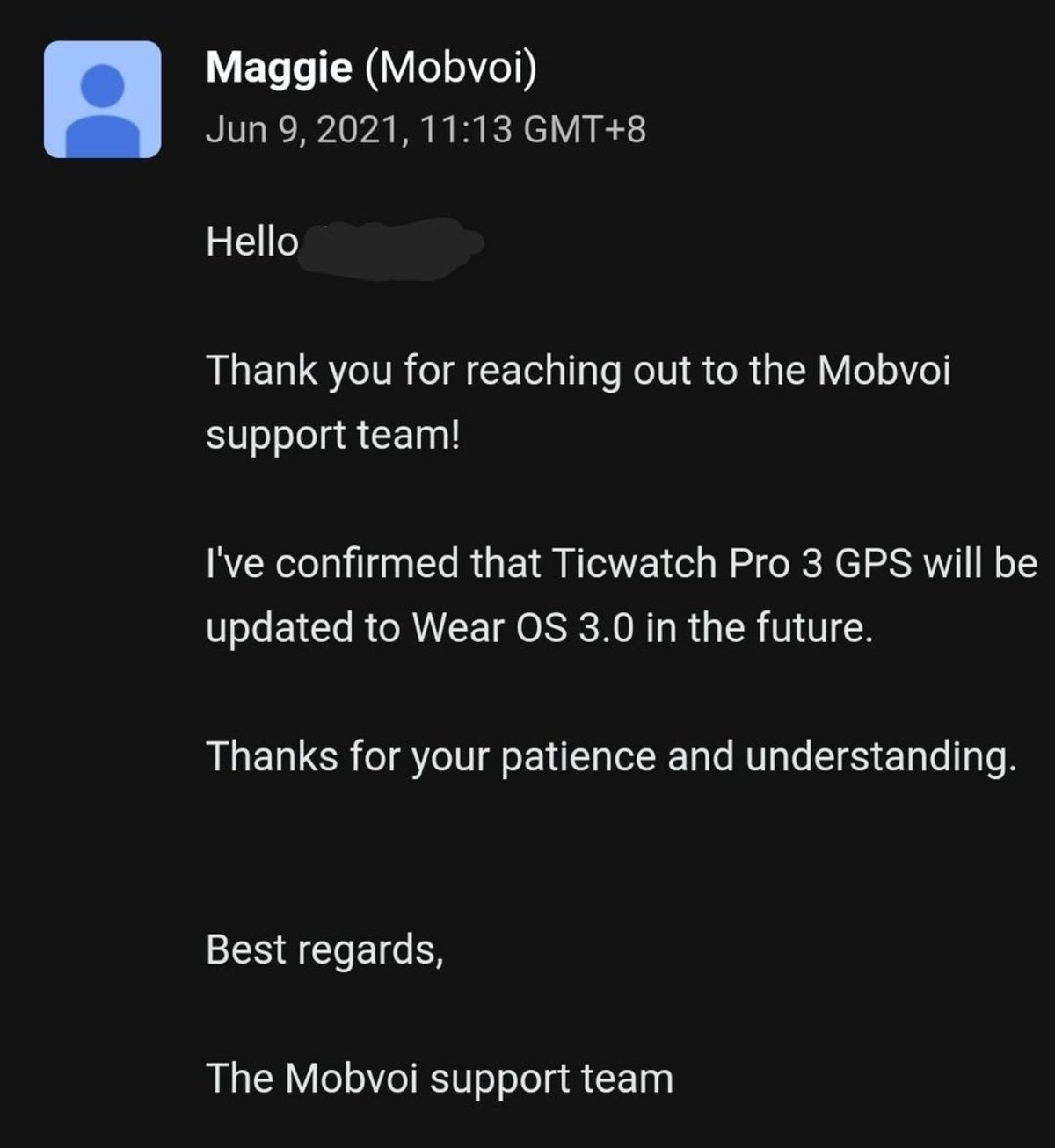 Mobvoi confirma que el TicWatch Pro 3 recibirá Wear OS 3.0