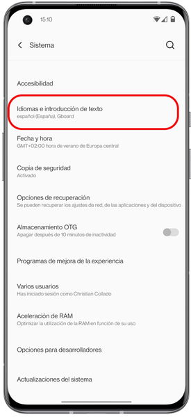 Cómo desactivar el autocorrector del móvil paso a paso