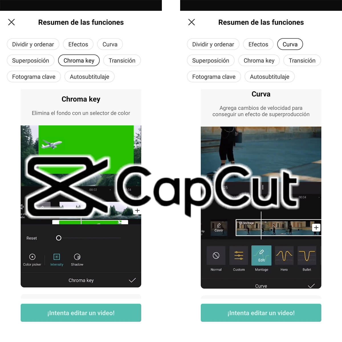 CapCut el editor de videos de TikTok