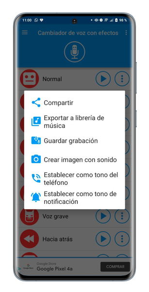 Cómo modificar la voz en los audios de WhatsApp