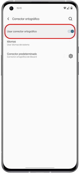 Cómo desactivar el autocorrector del móvil paso a paso