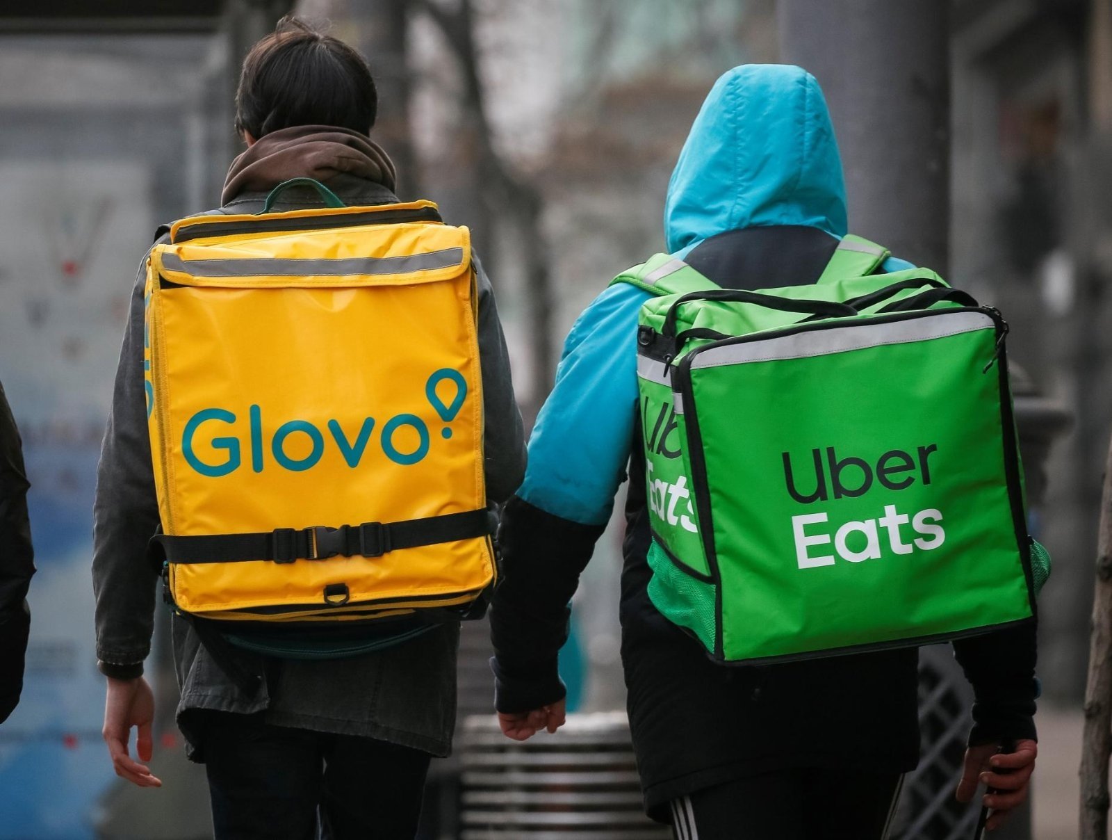 Glovo y Uber Eats