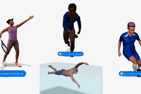 Google añade atletas olímpicos a su realidad aumentada: así puedes verlos desde el buscador Google añade atletas olímpicos a su realidad aumentada: así puedes verlos desde el buscador