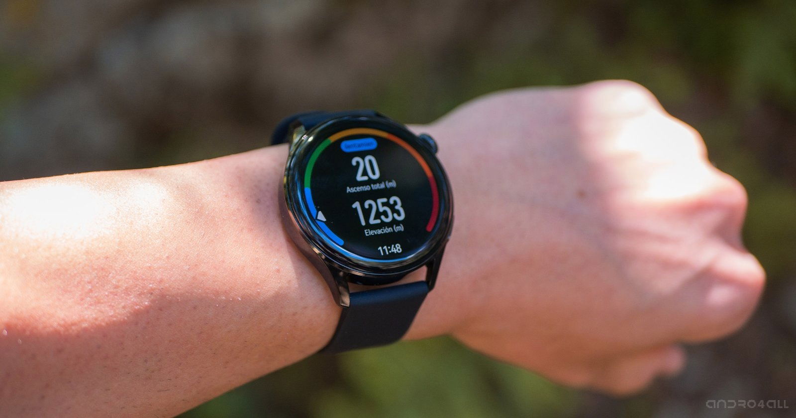 Modo de deporte caminata en el Huawei Watch 3