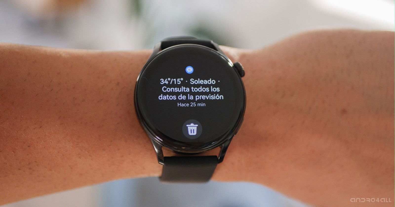 Notificaciones en el Huawei Watch 3