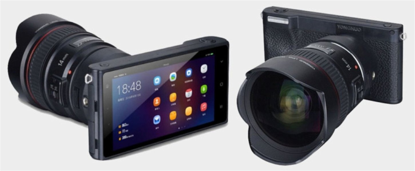 Yongnuo YN455, cámara EVIL con Android