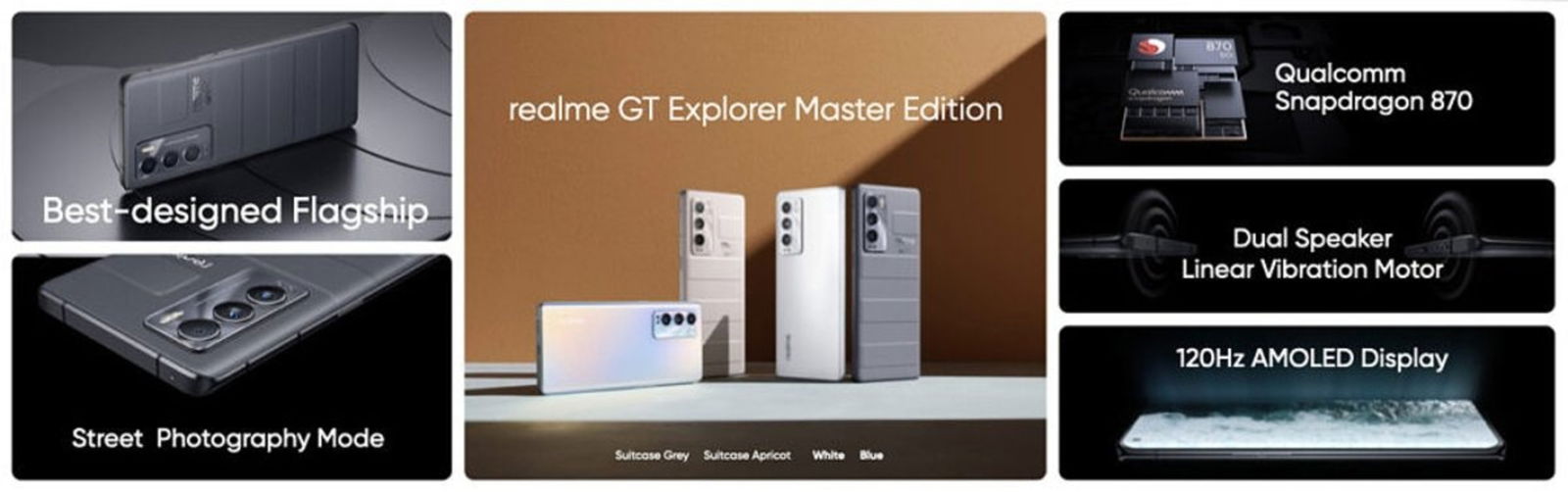 realme GT Master Edition, presentación